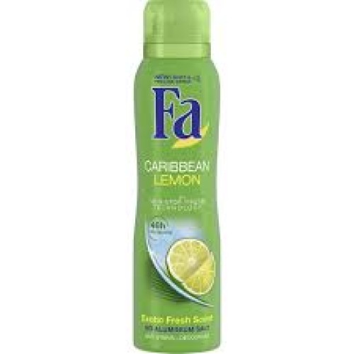 FA DESOD.SPRAY 150ML.LIMONES DEL CARIBE C/6
 DESODORANTES CORPOR.